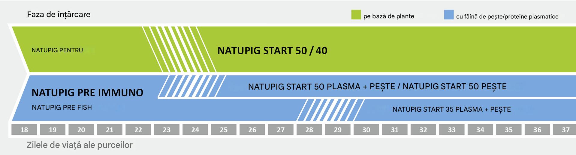 Fütterung in der Absetzphase