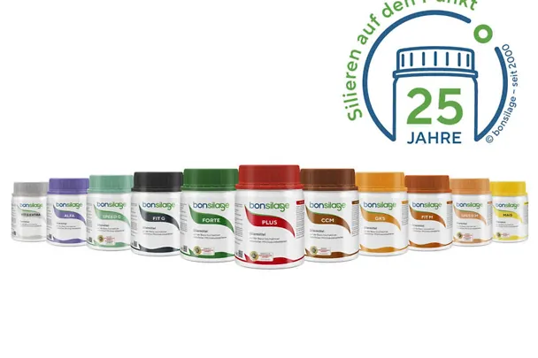 25 Jahre bonsilage Produktprogramm