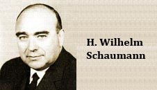 Firmengründer H. Wilhelm Schaumann